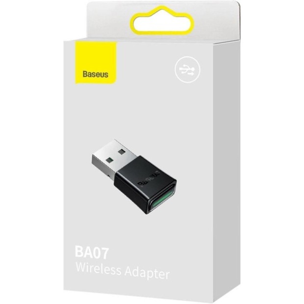 Адаптер Bluetooth Baseus Wireless Adapter BA07 V5.3 (Black) ZJBA010001