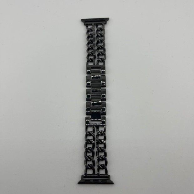 Ремінець для Apple Watch із металевого ланцюга 38  /  40  /  41 мм (чорний)