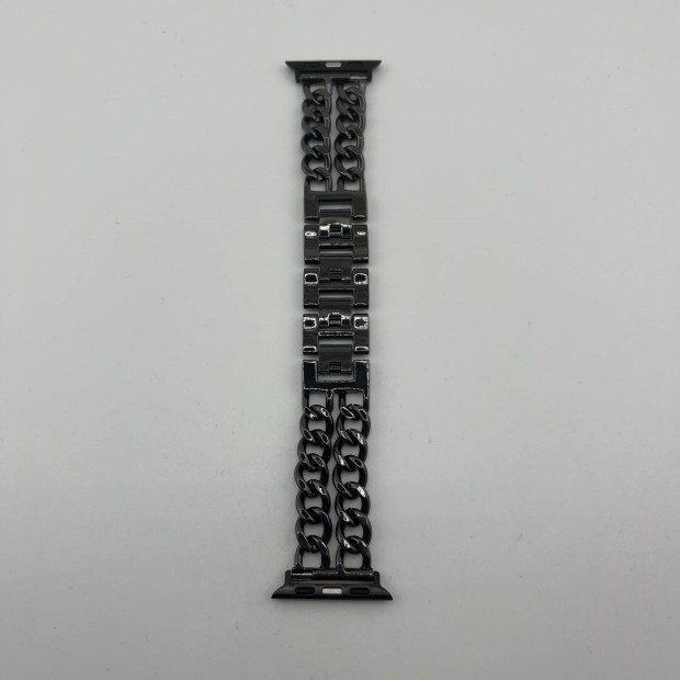 Ремінець для Apple Watch із металевого ланцюга 38  /  40  /  41 мм (чорний)