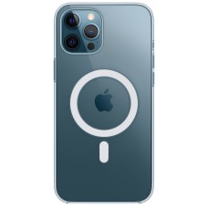 Чехол Clear Case with MagSafe Apple iPhone 12 Pro Max (Прозрачный)