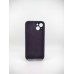 Силіконовий оригінальний чохол RoundCam для Apple iPhone 13 (72) Eggplant