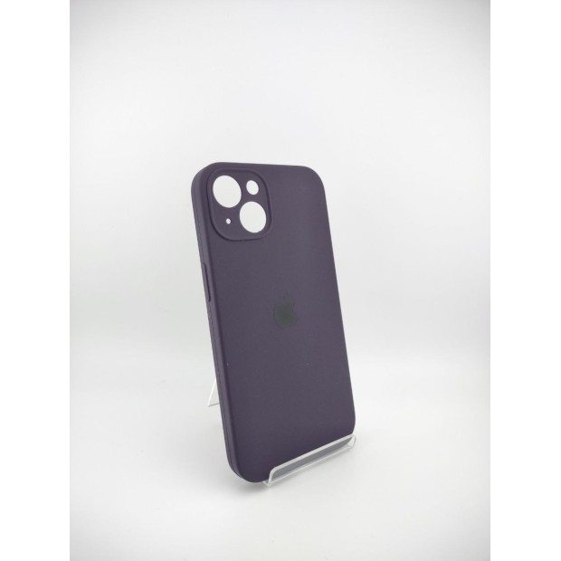 Силіконовий оригінальний чохол RoundCam для Apple iPhone 13 (72) Eggplant