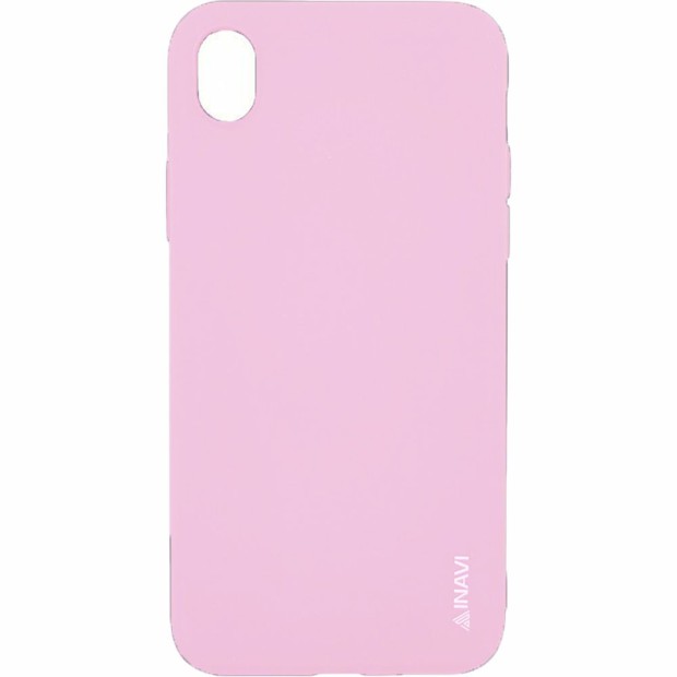 Силикон iNavi Color iPhone XR (персик)