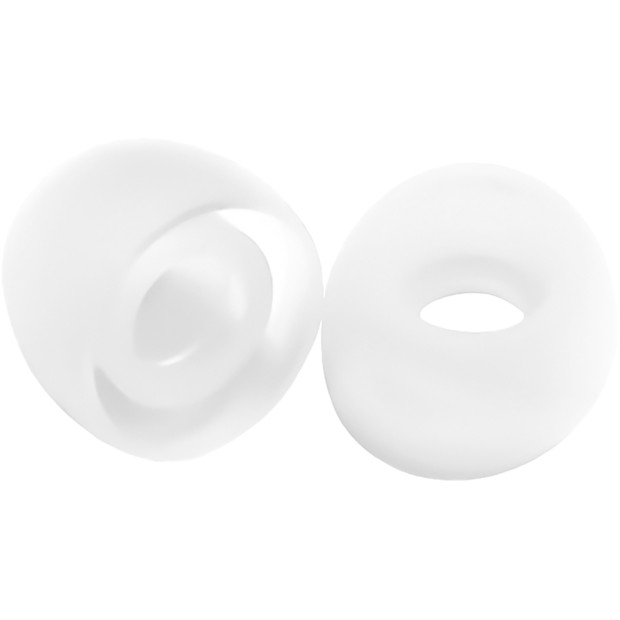 Силиконові амбушури для навушників (розмір L) (прозорі) Силиконові амбушури для навушників (розмір L) (прозорі)