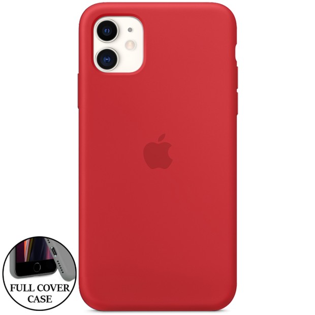 Силікон Original Round Case Apple iPhone 11 (05) Product RED