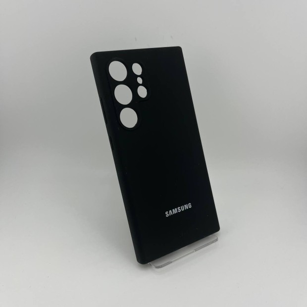 Чохол Silicone Case Samsung Galaxy S24 Ultra (Чорний)