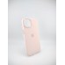 Чохол Silicone Case з MagSafe для Apple iPhone 14 (Chalk Pink)