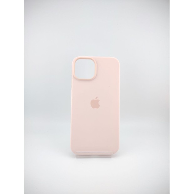 Чохол Silicone Case з MagSafe для Apple iPhone 14 (Chalk Pink)
