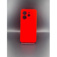 Силикон Original Premium Xiaomi Redmi Note 14 4G (ShutCam) (Красный)