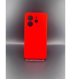 Силіконовий чохол Original Premium для Xiaomi Redmi Note 14 4G (ShutCam) (Червон..