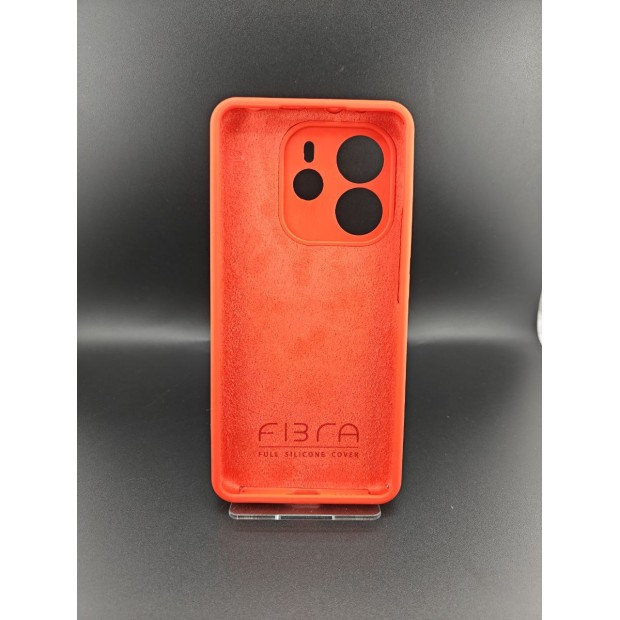 Силикон Original Premium Xiaomi Redmi Note 14 4G (ShutCam) (Красный)