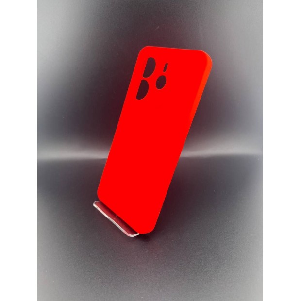 Силикон Original Premium Xiaomi Redmi Note 14 4G (ShutCam) (Красный)