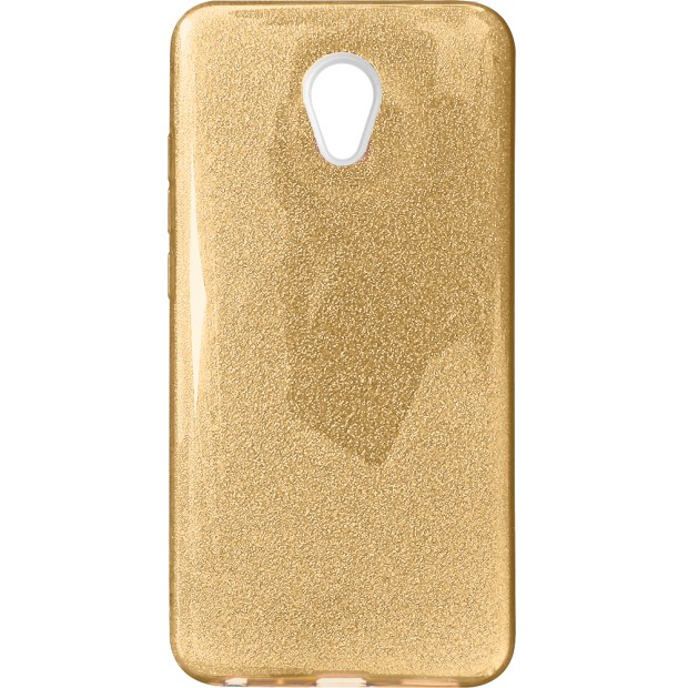 Силикон Glitter Meizu M5 Note (Золотой)