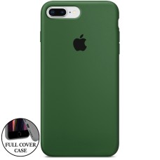 Силіконовий оригінальний чохол круглої форми для Apple iPhone 7 Plus / 8 Plus (52) Оливковий Силіконовий оригінальний чохол круглої форми для Apple iPhone 7 Plus / 8 Plus (52) Оливковий