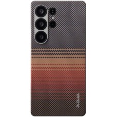 Накладка Pitaka Tactile Woven Case Sunset Samsung Galaxy S25 Ultra