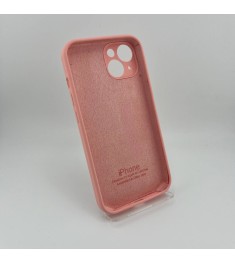 Силіконовий чохол Original RoundCam для Apple iPhone 14 (36) у кольорі цукеркови..