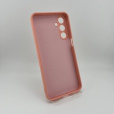 Силикон Original Samsung Galaxy A16 (ShutCam) (Бледно-розовый)