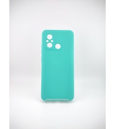Силіконовий чохол Original Xiaomi Redmi 12C  /  11A (з шторкою для камери) (Бірю..