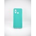 Силіконовий чохол Original Xiaomi Redmi 12C  /  11A (з шторкою для камери) (Бірюзовий)