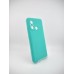 Силіконовий чохол Original Xiaomi Redmi 12C  /  11A (з шторкою для камери) (Бірюзовий)