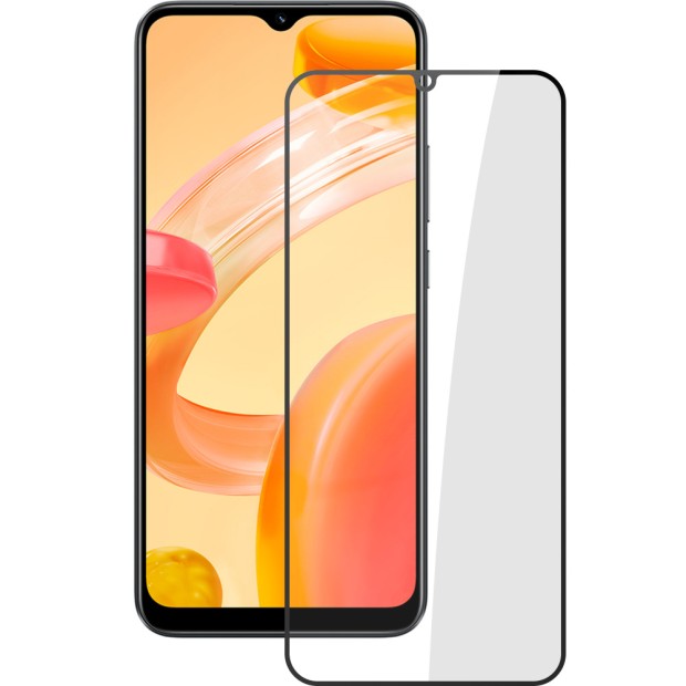 Захисне скло 5D Standard Realme C30 Black