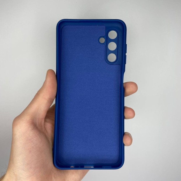 Силіконовий оригінальний чохол Samsung Galaxy A04S (2022) (ShutCam) (Темно-синій) Силіконовий оригінальний чохол Samsung Galaxy A04S (2022) (ShutCam) (Темно-синій)