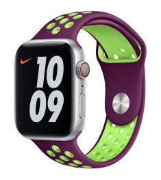 Nike Apple Watch Band 38  /  40 mm (Purple-Green)
