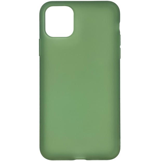 Силікон TPU Латекс Apple iPhone 11 (Зелений)