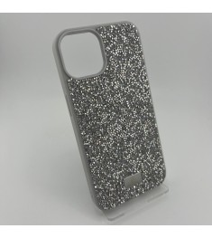 Чохол Bling World Rock Diamond iPhone 14 (Білий Титан)