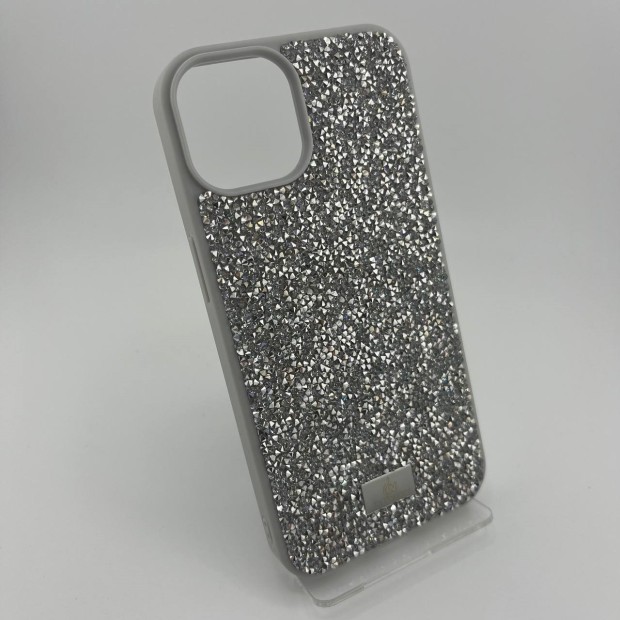 Чохол Bling World Rock Diamond iPhone 14 (Білий Титан)