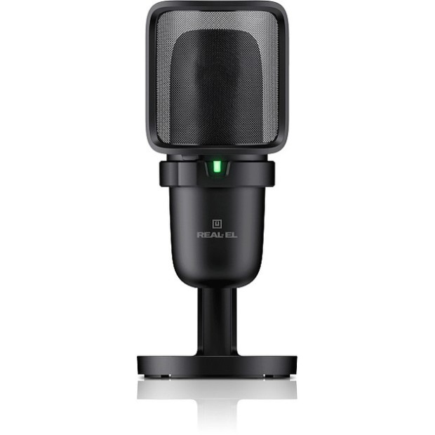 Микрофон настольный REAL-EL MC-700 (Чёрный)