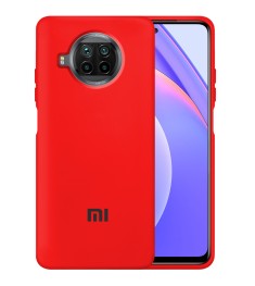 Силіконовий чохол Original 360 Case Logo для Xiaomi Mi 10T Lite (Червоний)