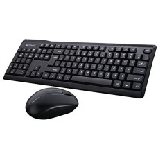 Клавіатура T-Wolf TF100 + Миша Бездротова (Чорна)
