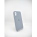 Силіконовий оригінальний чохол RoundCam для Apple iPhone 12 (Sierra Blue)