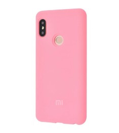 Силіконовий чохол Original 360 Case Logo для Xiaomi Mi6x  /  Mi A2 (Рожевий)