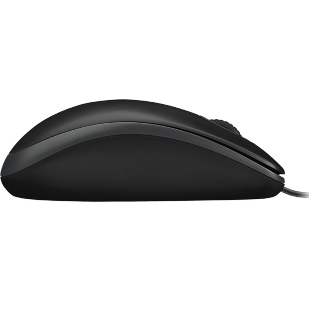 Миша дротова Logitech B100 (910-003357) (Чорна)