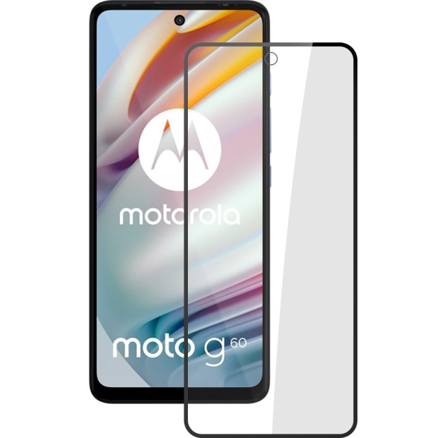 Захисне скло 5D Standard для Motorola G60 Чорне