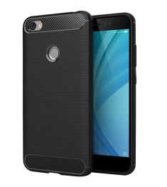 Силикон Polished Carbon Xiaomi Redmi Note 5a Prime (Черный)