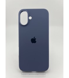 Силикон Original Round Case Apple iPhone 16 Plus (42) Shadow Blue