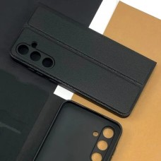 Чехол-книжка Dux Leather Samsung Galaxy A06 (Чёрный)