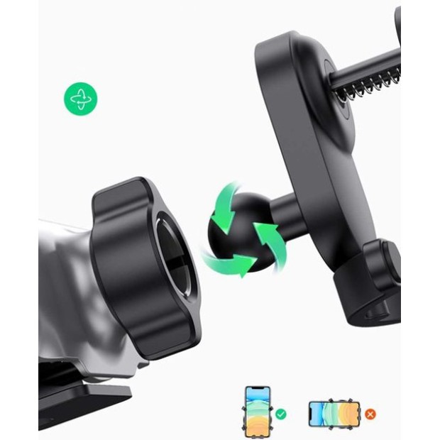 Автодержатель UGREEN LP228 (Black) (80871)