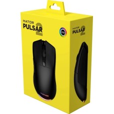 Миша дротова ігрова Hator Pulsar 2 (Чорний)