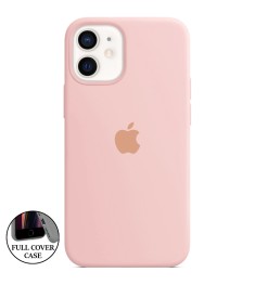 Силіконовий чохол Original Round для Apple iPhone 12 Mini (08) Pink Sand (Уцінка..