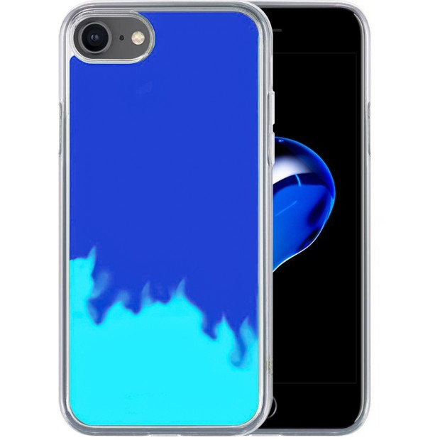 Чехол Aquarium Color Sand Apple iPhone 7 / 8 / SE (2020) (Синий)