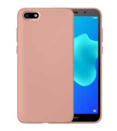 Силіконовий чохол Original 360 для Huawei Y5 Prime (2018) (Пудровий)