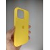 Силіконовий оригінальний чохол-кейс Apple iPhone 15 Pro Max (13) жовтий