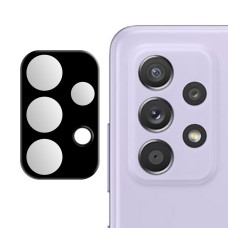 Защитное 3D стекло на камеру Samsung Galaxy A72 Black