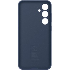 Чехол Silicone Case Samsung Galaxy S22 (Тёмно-синий)