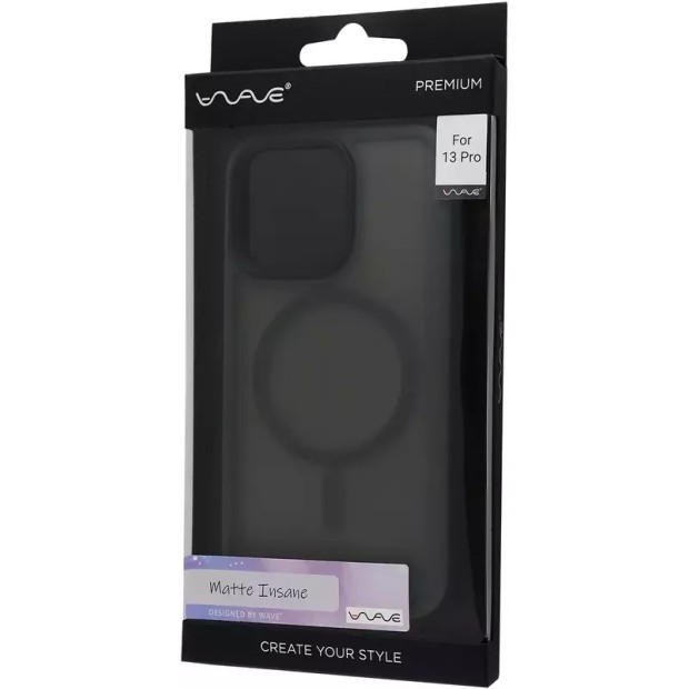Чехол WAVE Matte Insane Case with MagSafe iPhone 13 Pro Max (Green)