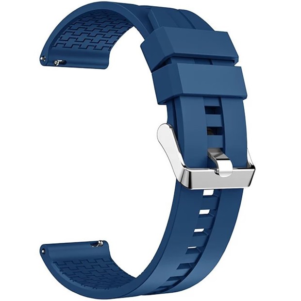 Ремешок Original Design Xiaomi Amazfit Bip 22мм (Buckle) (Тёмно-синий)